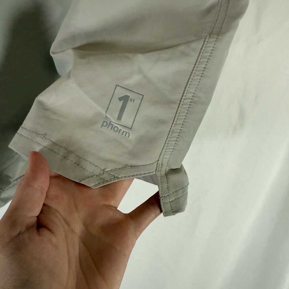 1st Phorm Shorts Men's 2XL 40 Beige Chino Cargo Pocket Zip 7" Inseam - Picture 3 of 9